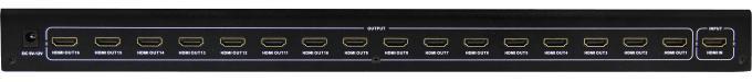 4K 1.4b 1 x 16 HDMIのディバイダー、サポート3Dビデオの2のHD HDMIのディバイダー1