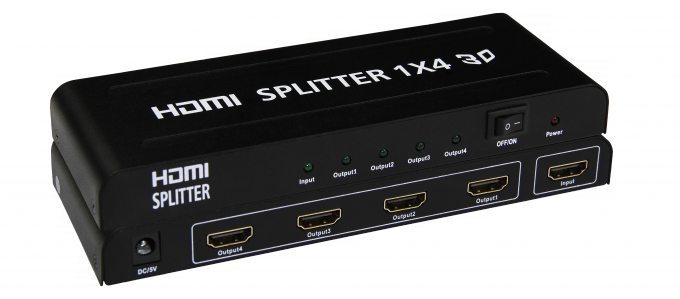 4K 4支持3Dビデオ セリウムの証明の1.4b 1 x 4 HDMIのディバイダー1