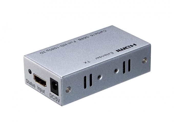猫5E/6ケーブルHD SDIの中継器サポート3D 1080P Bi 30メートルのための方向IR制御