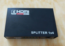 中国 4の小型4K 1.4a HDMIのディバイダー1 （1 x 4） HDMIのディバイダー、サポート3D 1080P 4K x 2K 工場